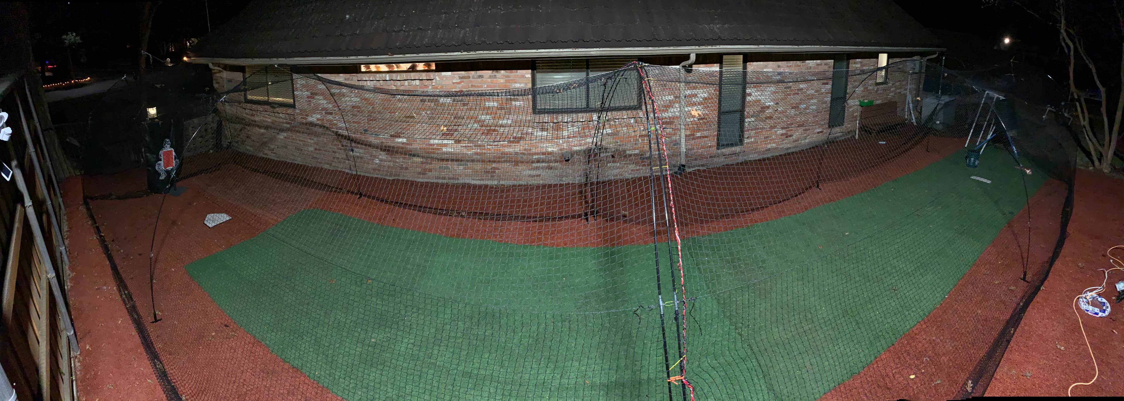 Batting cage with pitching machine and mound. Approx in Dallas, TX - photo 3