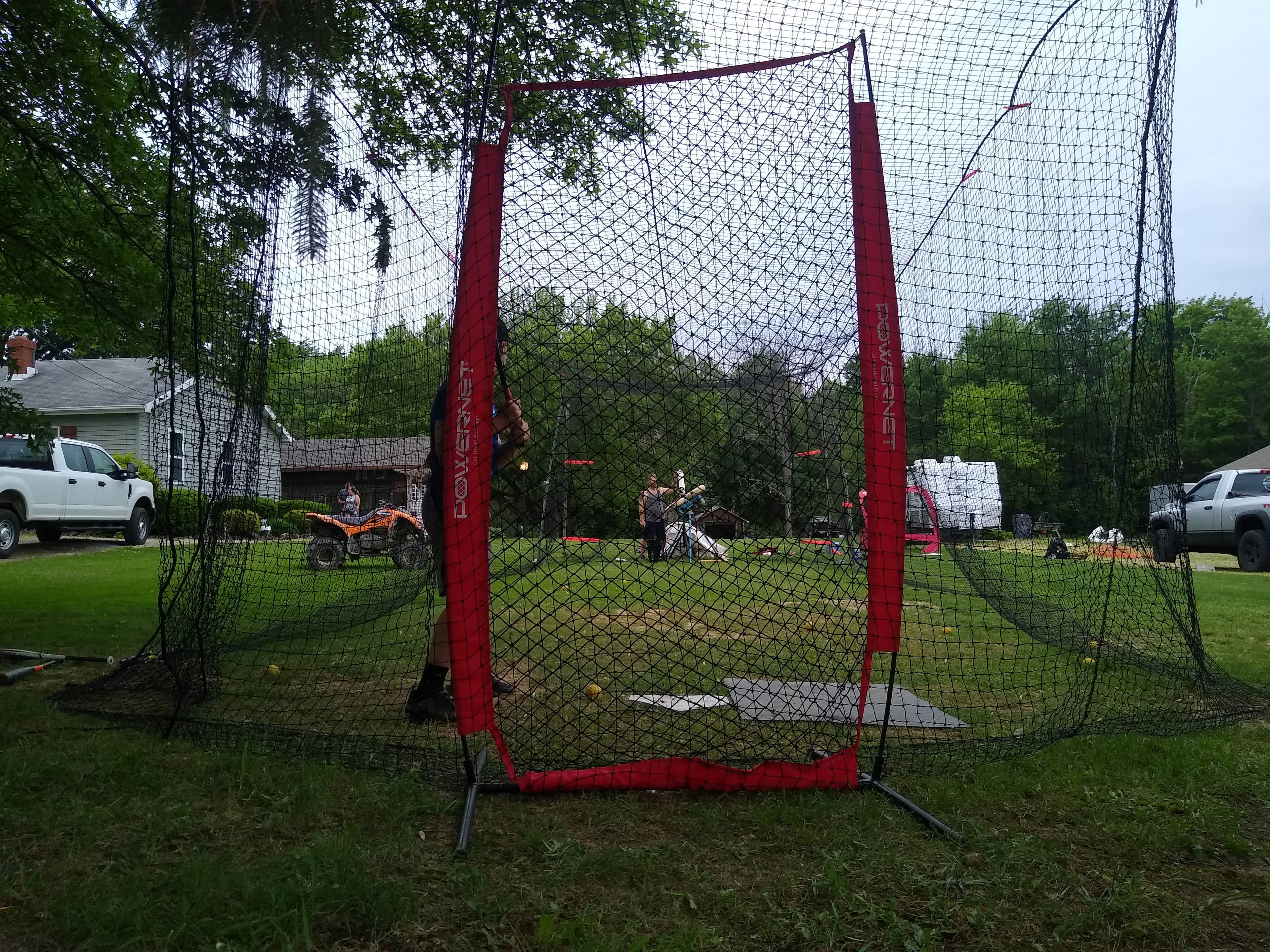Outdoor Batting Cage in Geneva, OH — Pitching Machine & Baseball - photo 2