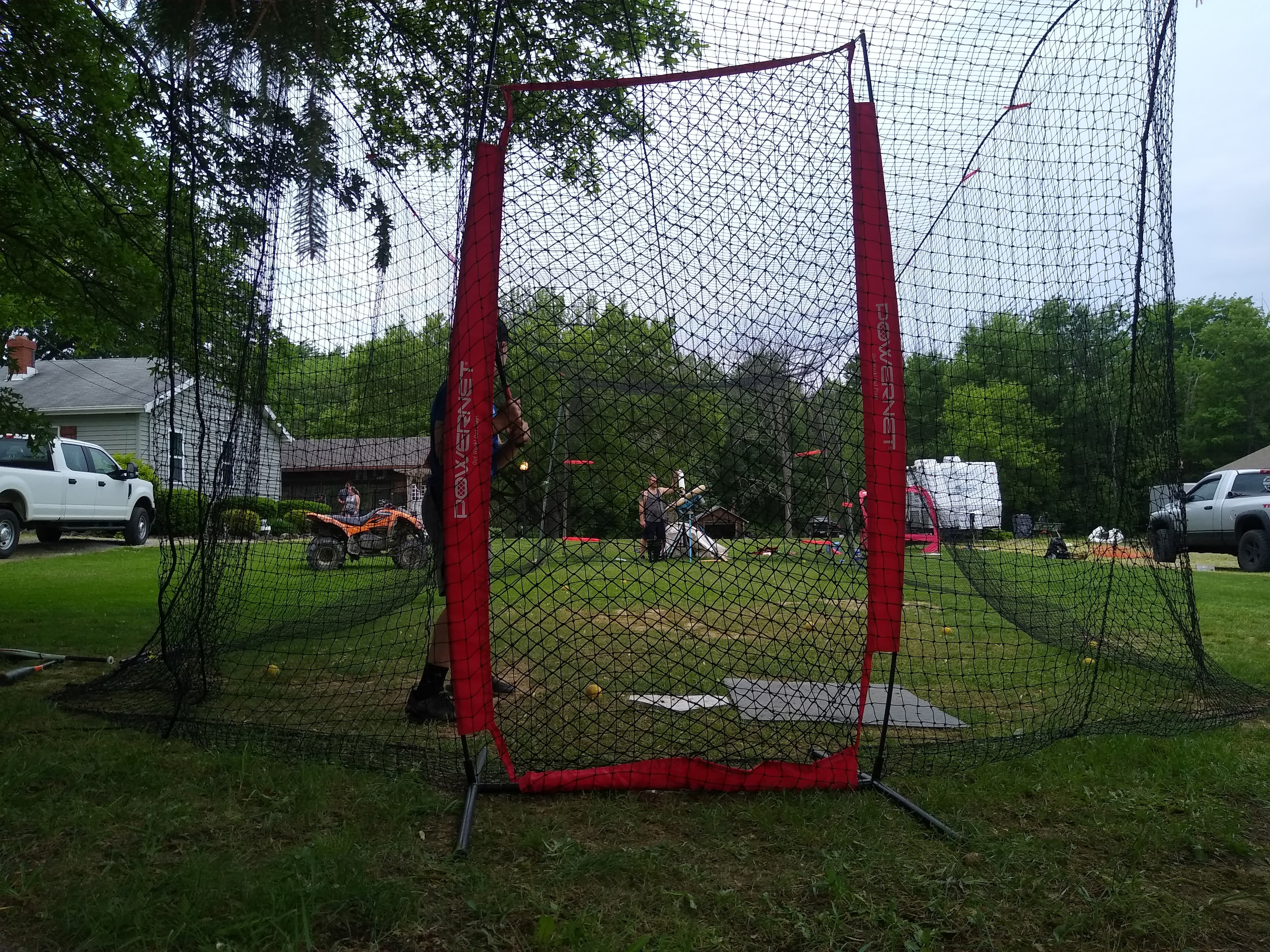 Outdoor Batting Cage in Geneva, OH — Pitching Machine & Baseball - photo 2
