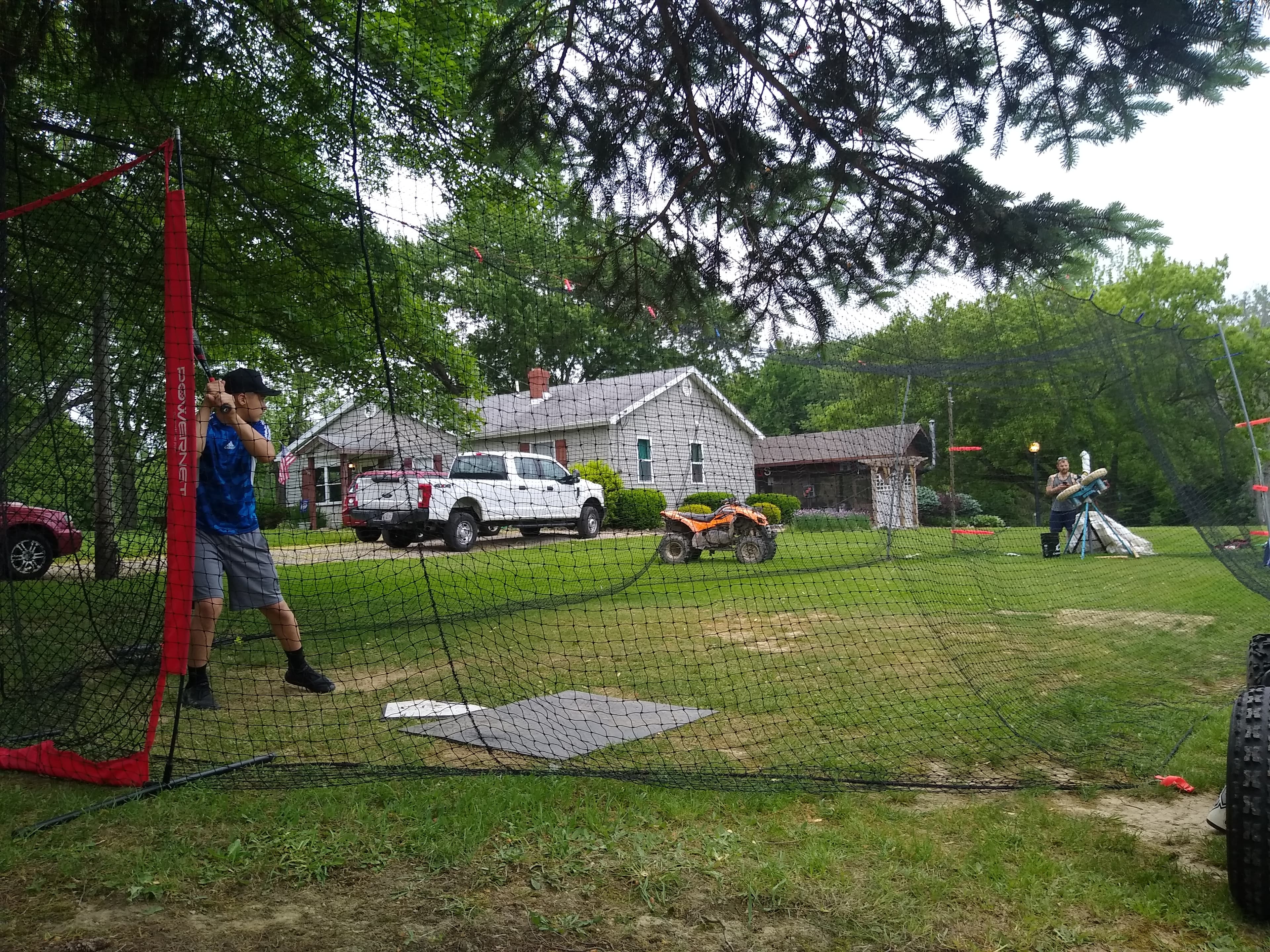 Outdoor Batting Cage in Geneva, OH — Pitching Machine & Baseball - photo 3