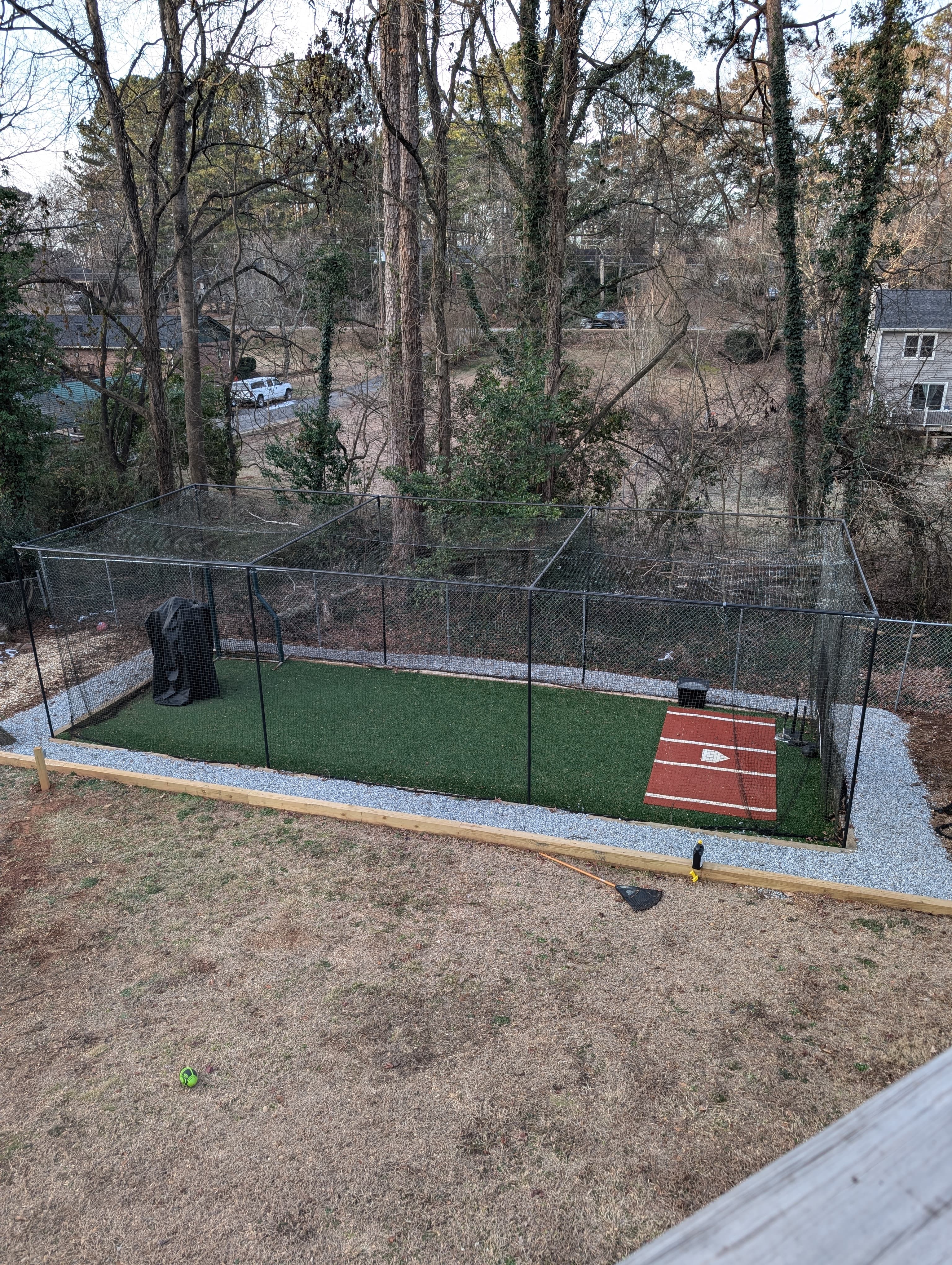 Neat Batting Cage w Auto-Fed Pitching Machine in Lilburn, GA - Batting cage rental in Lilburn, GA