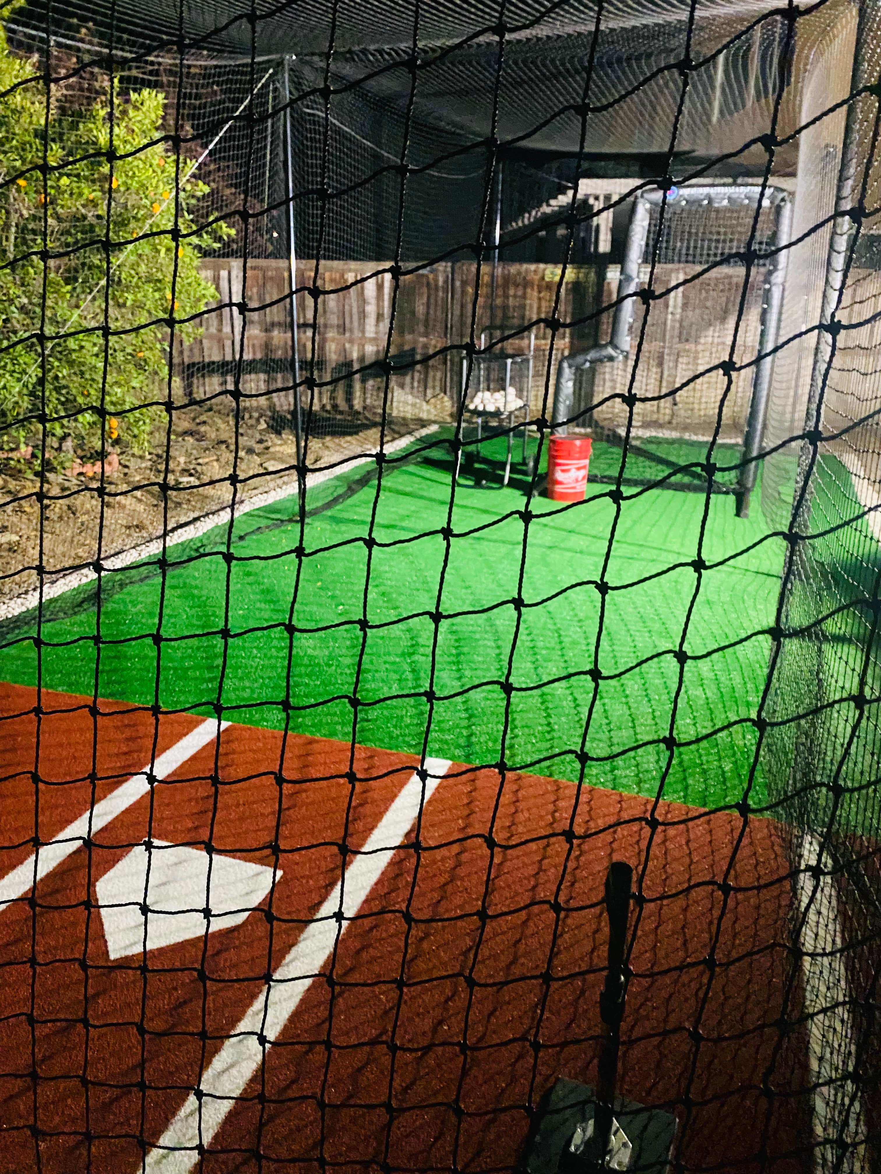 Outdoor Batting Cage in Hemet, CA — Lighted & Turf