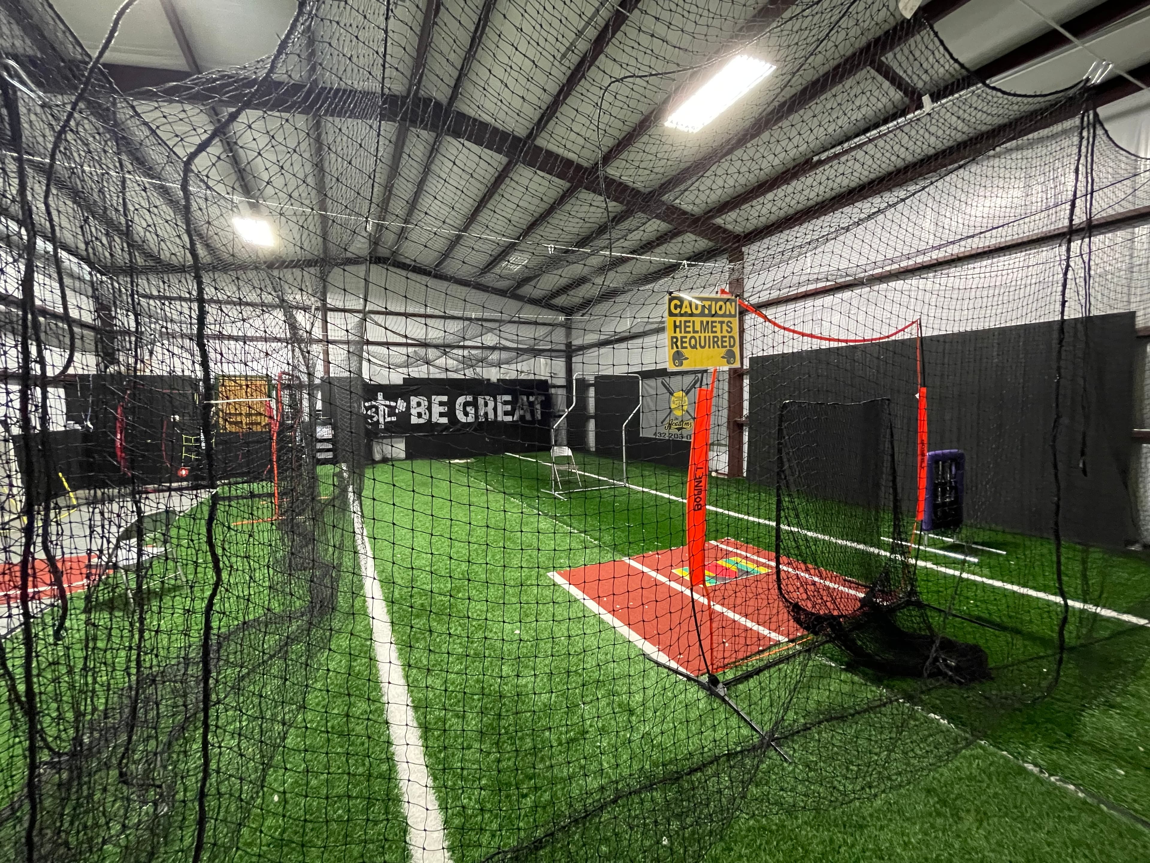 Covered Batting Cage in Andrews, TX — Lighted & Turf - photo 1