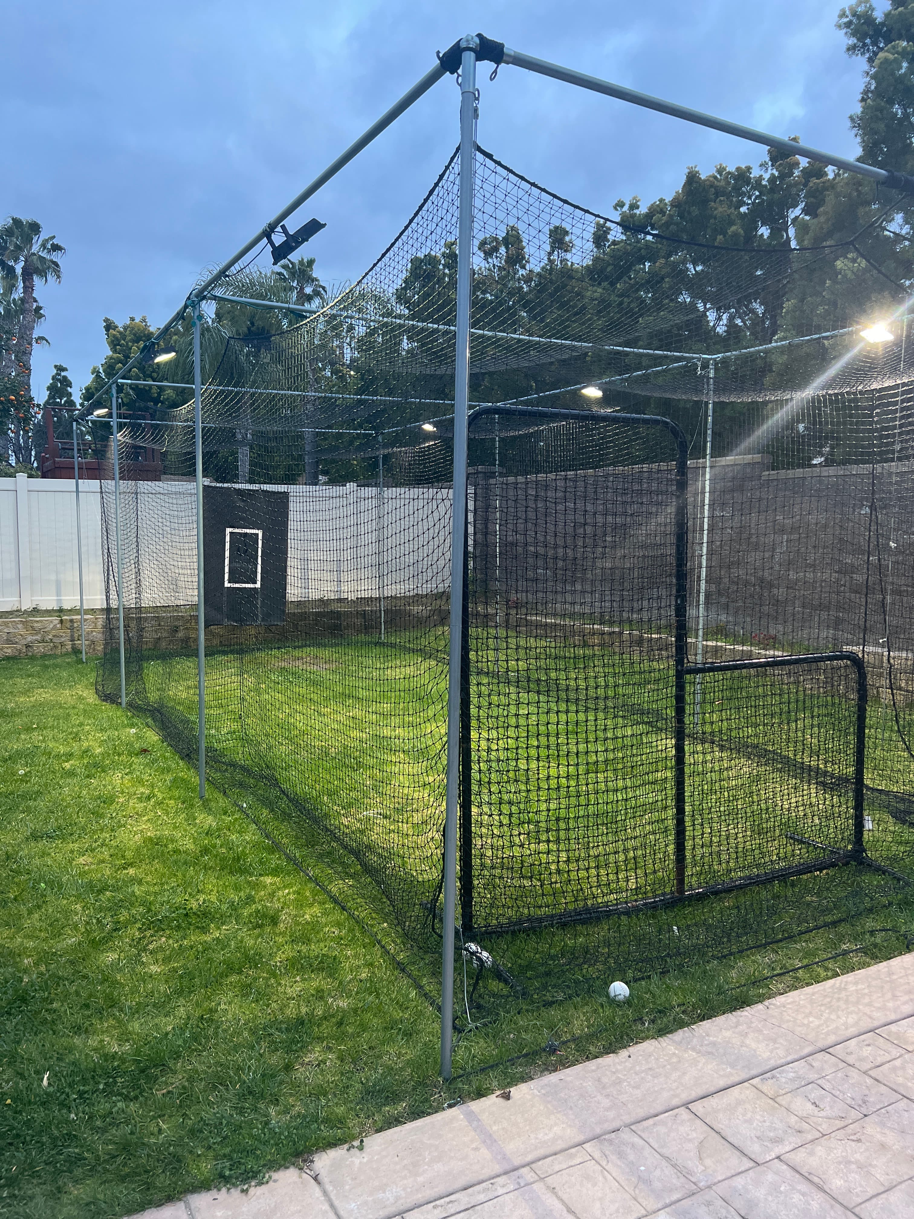 Outdoor Batting Cage in Chula Vista, CA — Lighted & Baseball - Batting cage rental in Chula Vista, CA