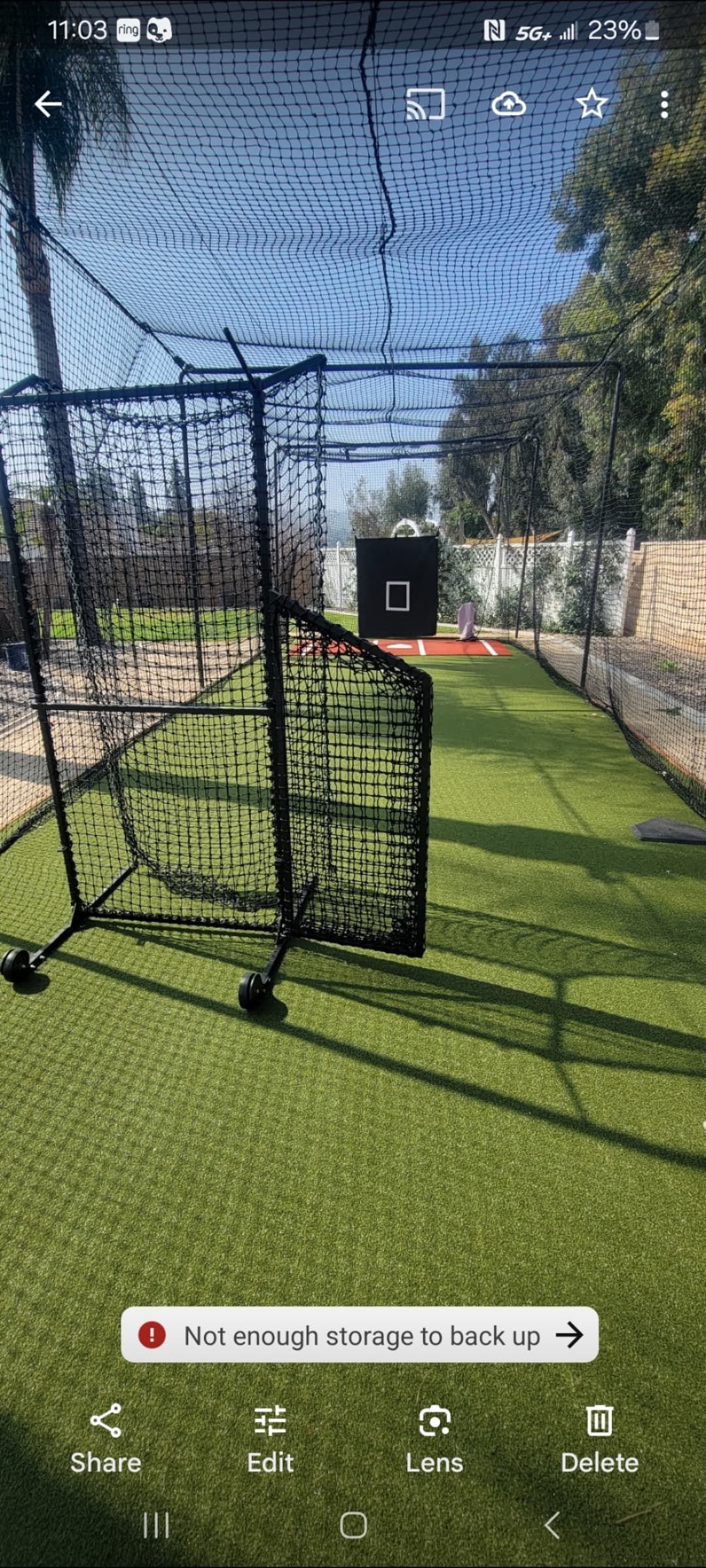 Next level hitting and training. Like the big leagues. Batting Cage in - photo 4