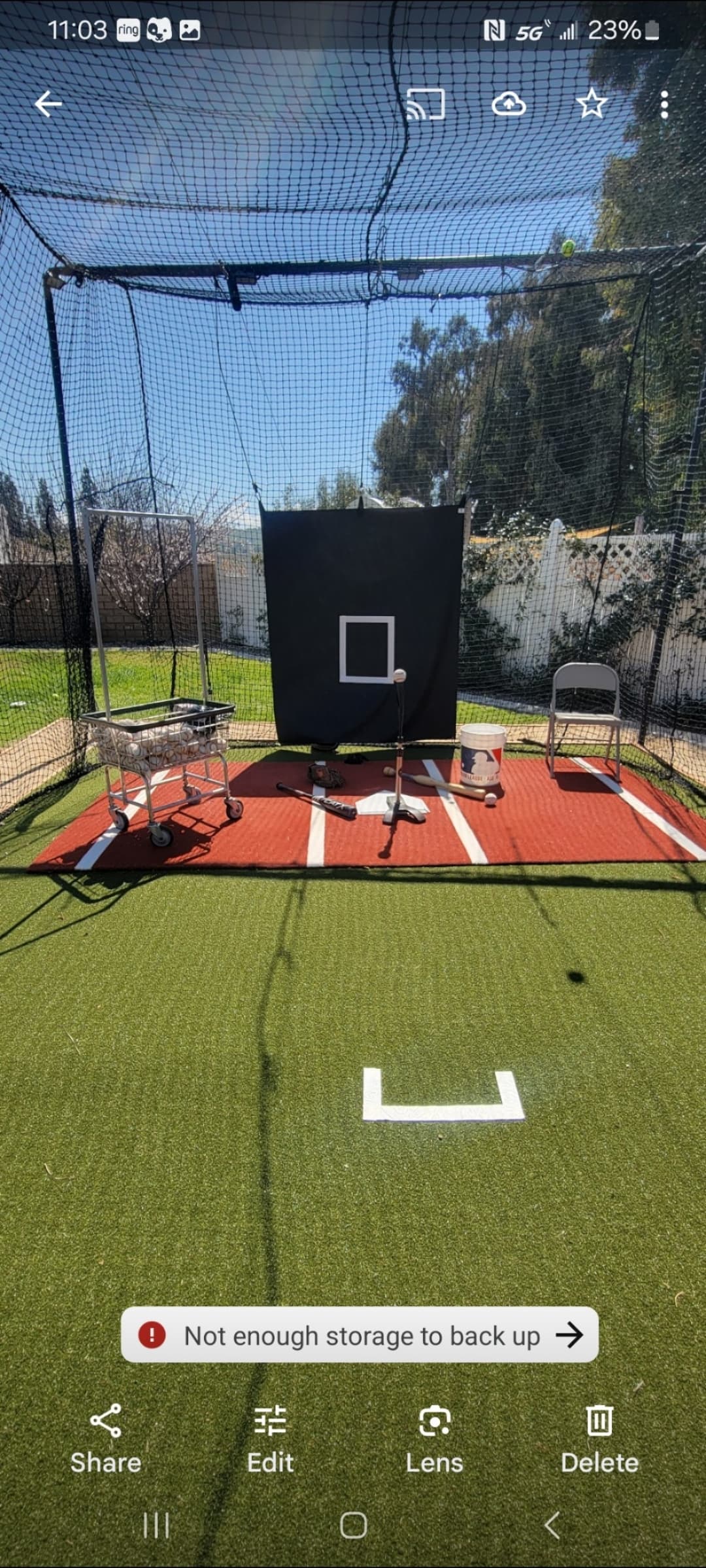 Next level hitting and training. Like the big leagues. Batting Cage in - photo 3