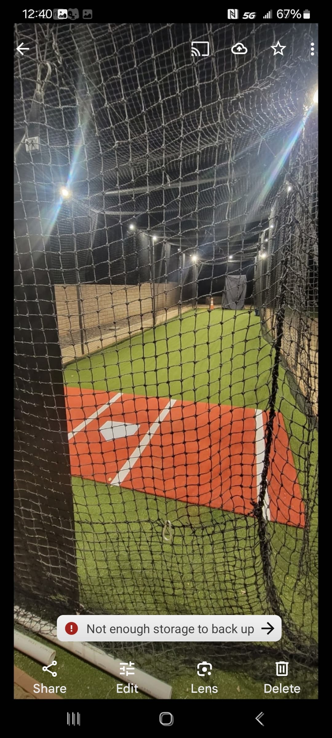 Next level hitting and training. Like the big leagues. Batting Cage in - photo 5