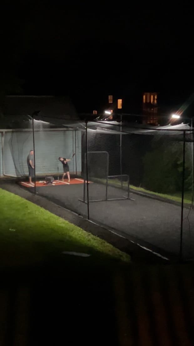 Outdoor Batting Cage in Westminster, MD — Lighted & Turf - photo 1