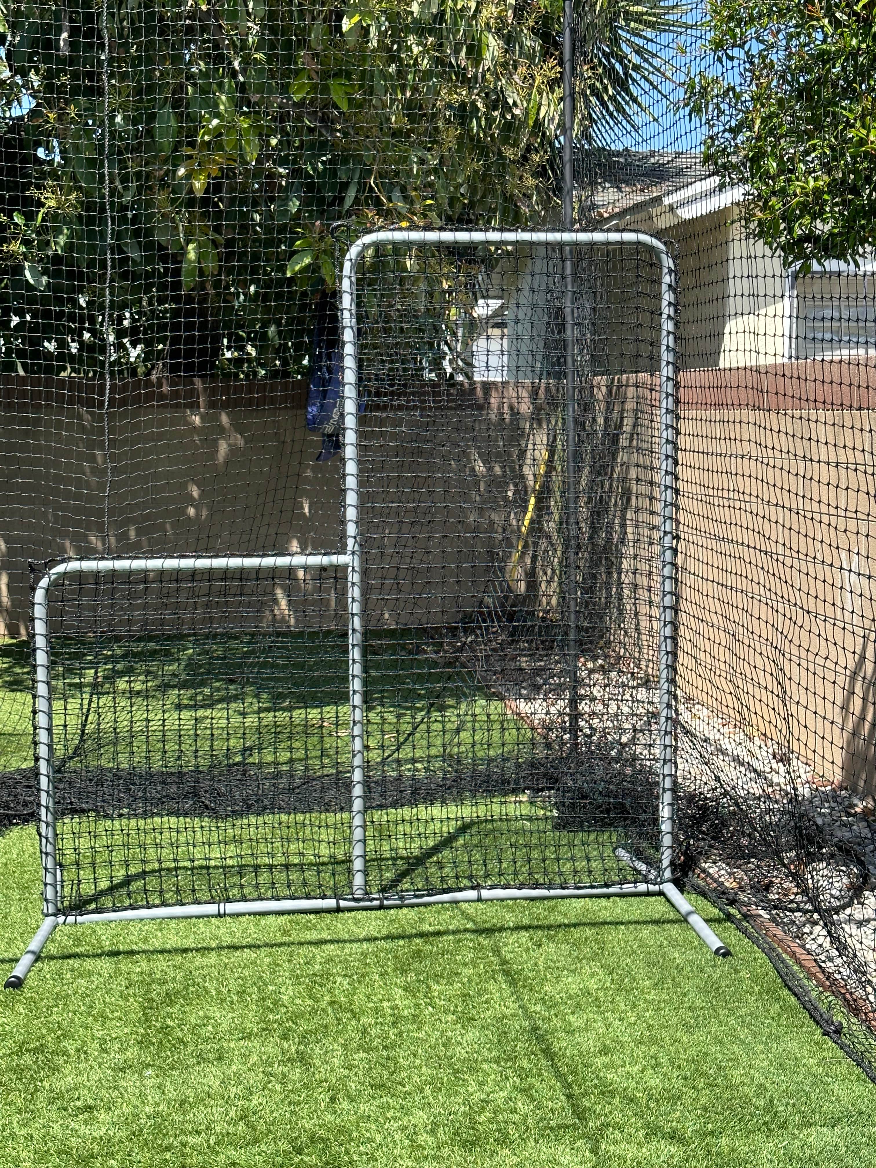 Backyard Batting Cage with Turf in Whittier, CA - photo 3