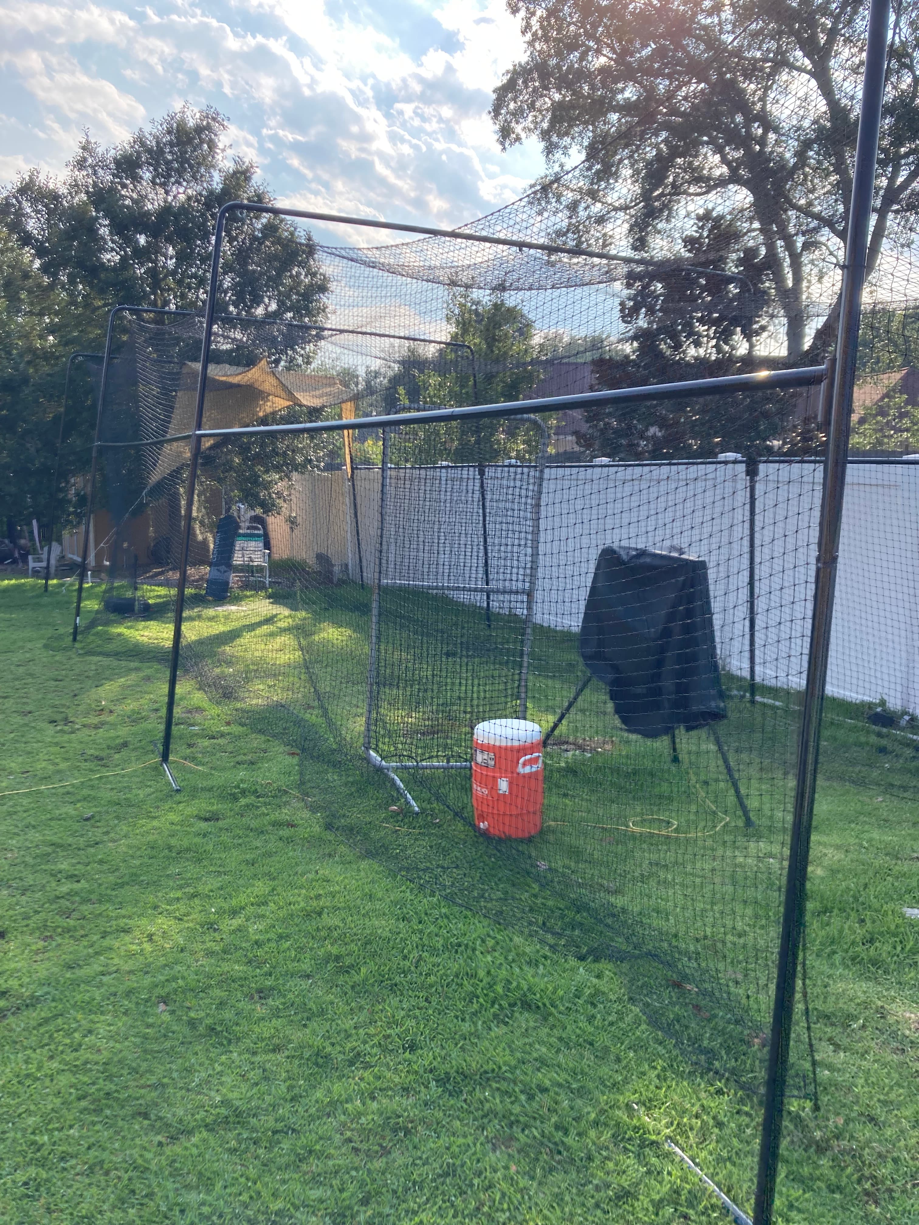 Outdoor Batting Cage in Jacksonville, FL — Pitching Machine & Lighted - photo 2