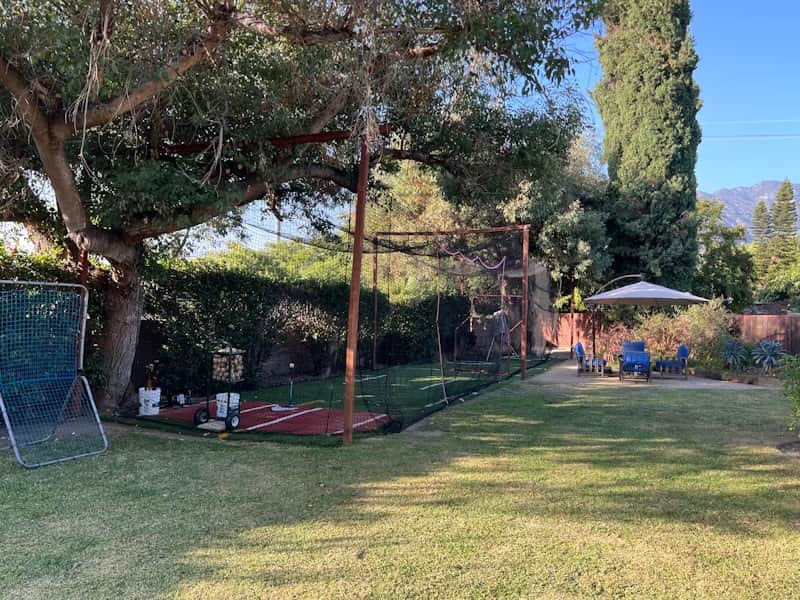 Outdoor Batting Cage in Pasadena, CA — Pitching Machine & Turf - photo 4