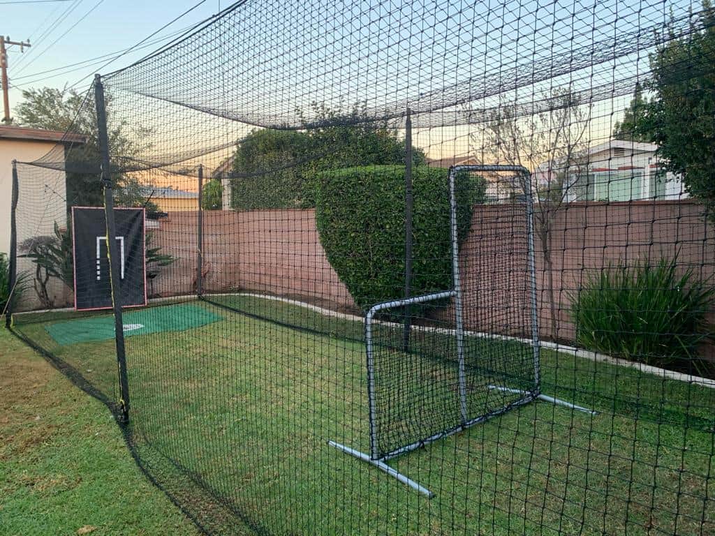 Outdoor Batting Cage in West Covina, CA — Pitching Machine & Lighted photo 2