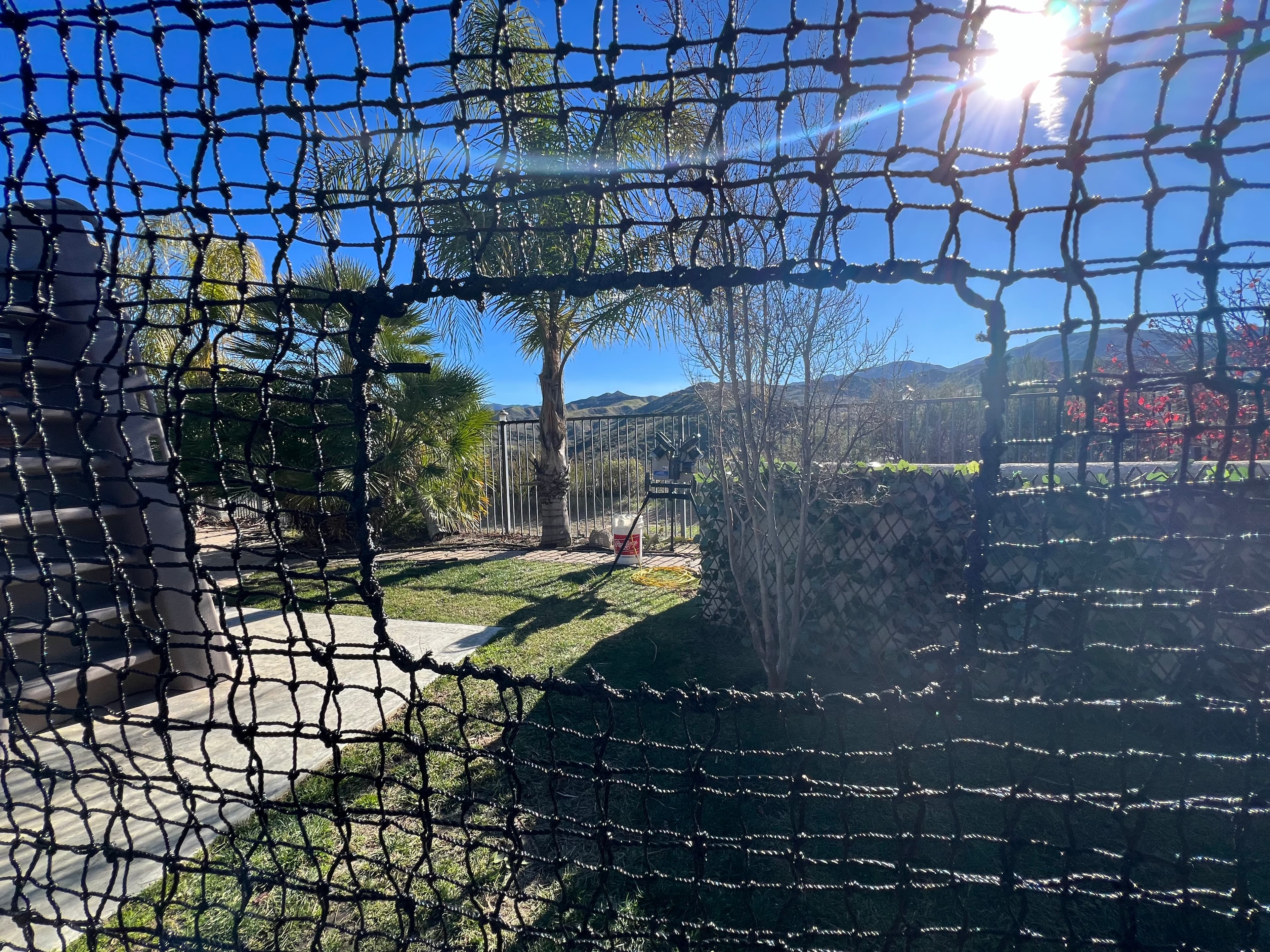 Batting Cage W/ Jr Hack Attack Pitching Machine in Canyon Country, - photo 5