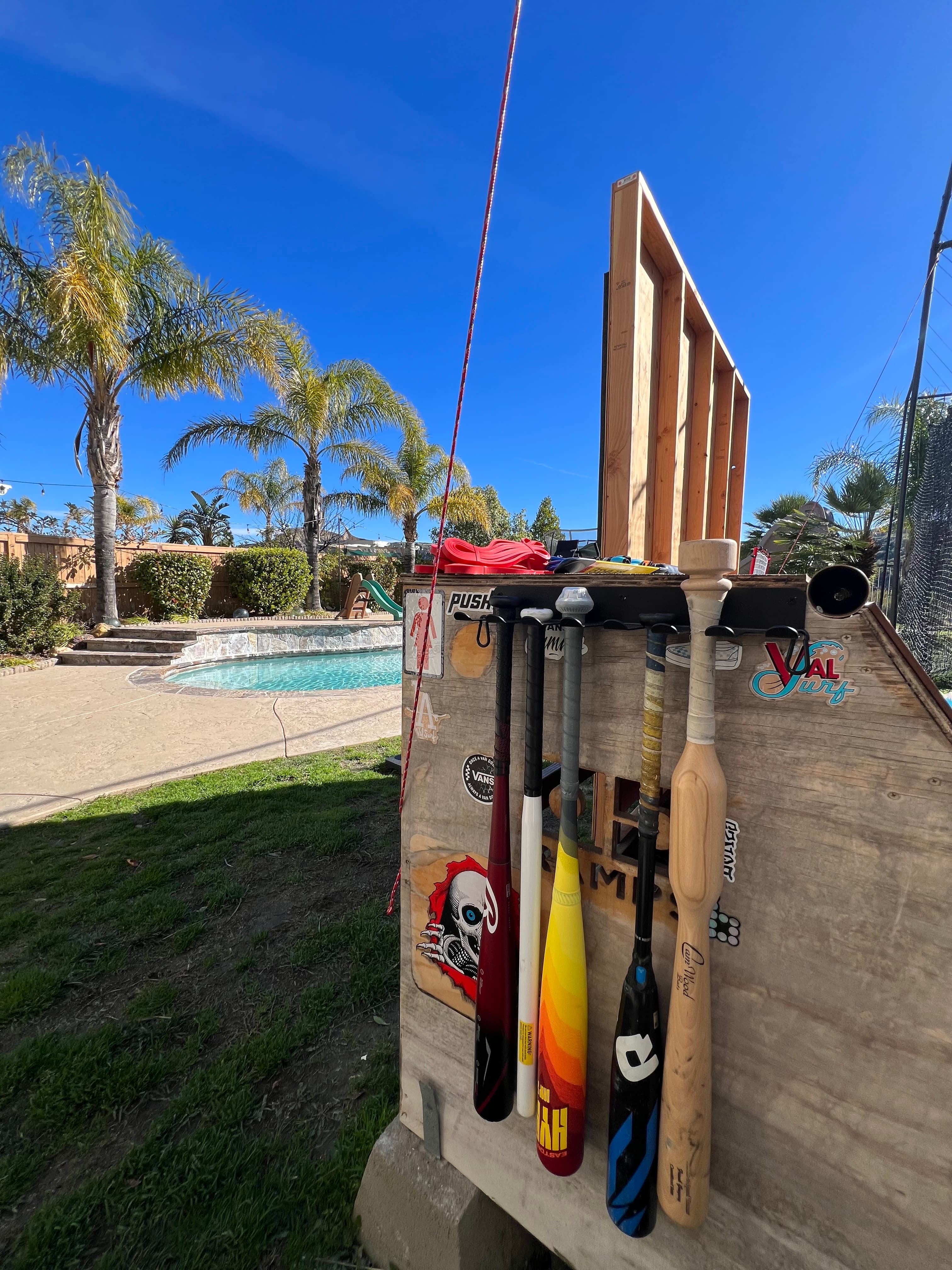 Batting Cage W/ Jr Hack Attack Pitching Machine in Canyon Country, - photo 4