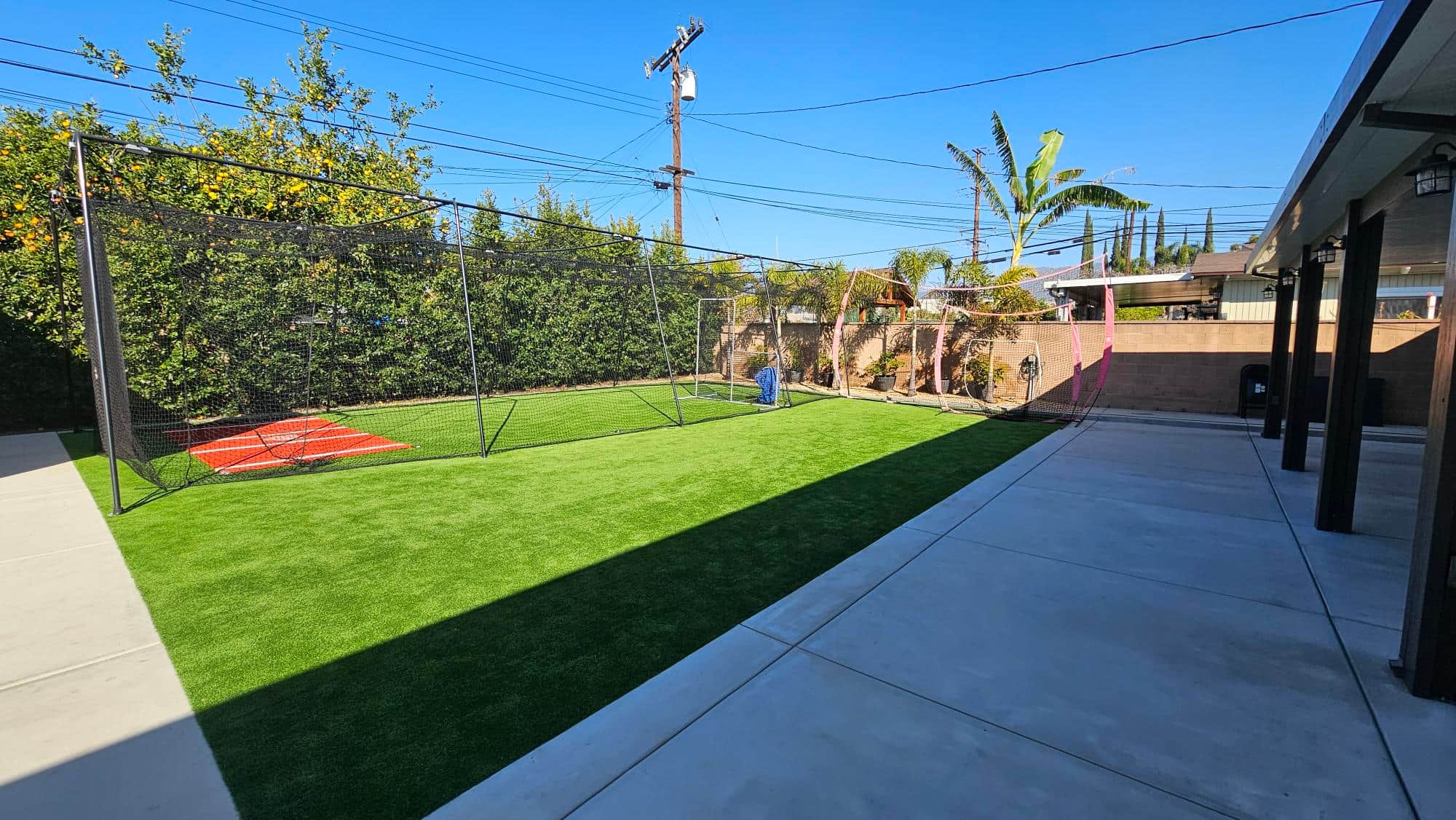 Nice batting cage setup. Get some quality swings in. in Montclair, CA