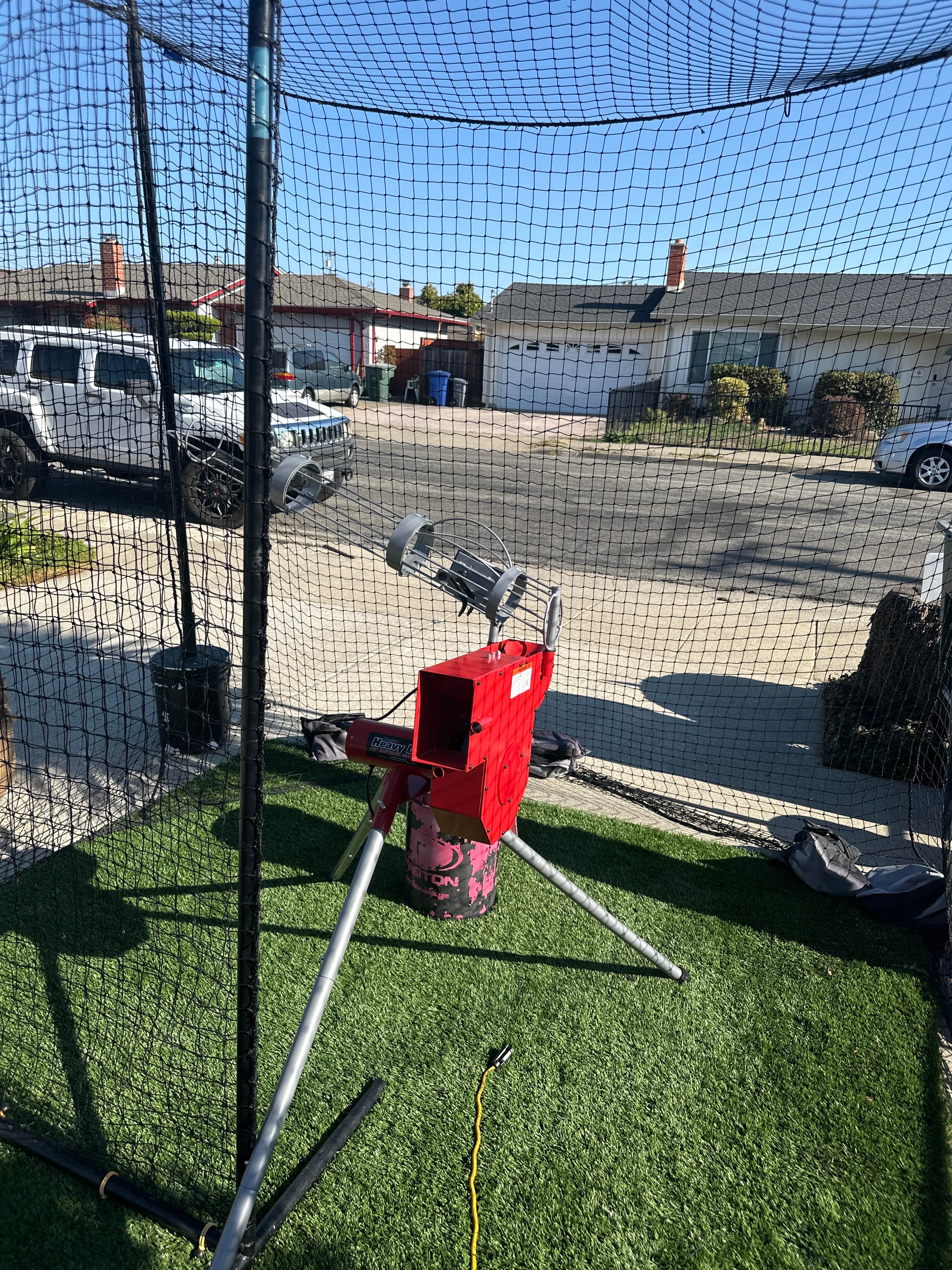 Enough to Do a Job-driveway Batting Cage in San Leandro, CA photo 2