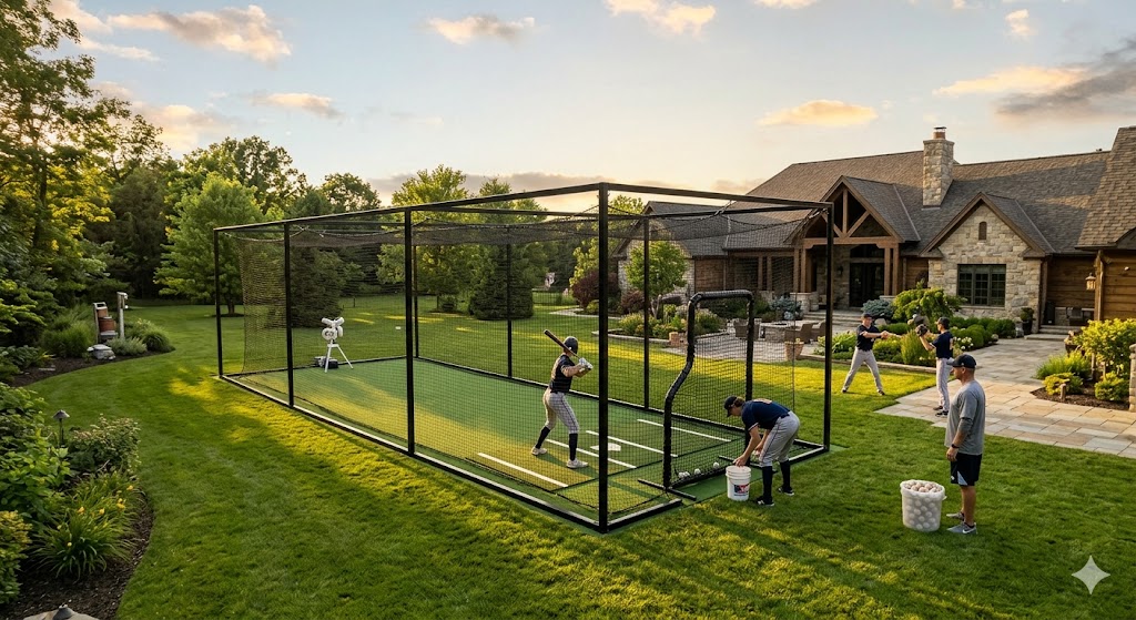 Private batting cage lesson